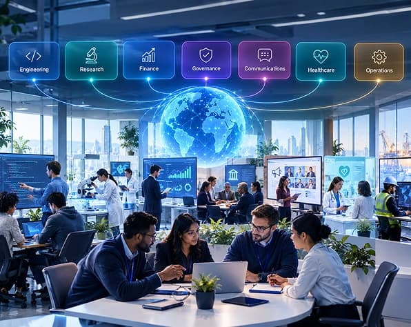 Zoiko team members collaborating across engineering, research and operations